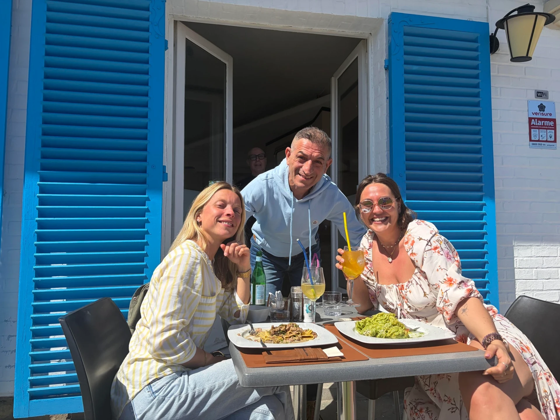 Terrasse du restaurant Acquolina in bocca